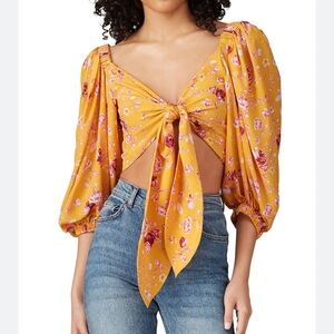 Chelsea and Walker wrap top